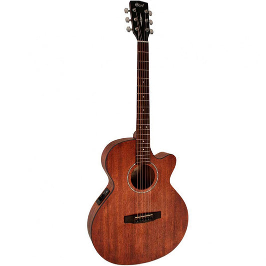 Cort SFX-MEM Slim Body Depth African Mahogany Acoustic Guitar with Pickup (SFXMEM SFX MEM)