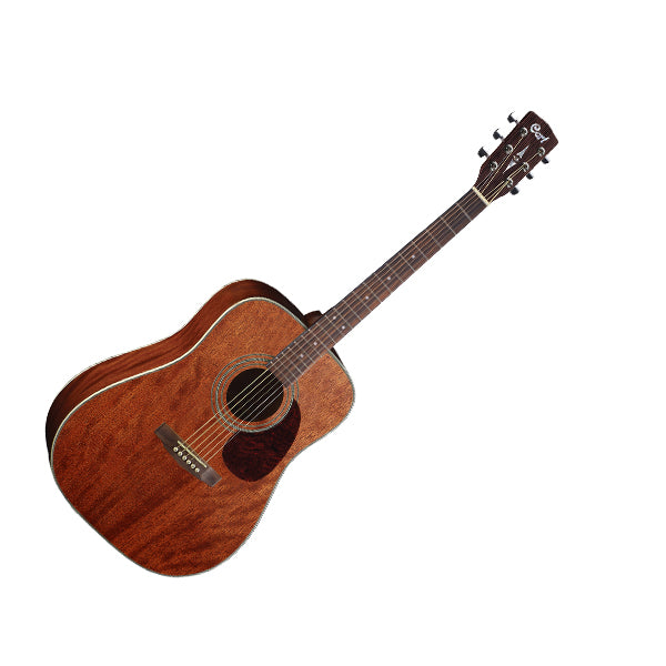 Cort Earth70MH Dreadnought Solid African Mahogany Top Acoustic Guitar (Earth70 MH)