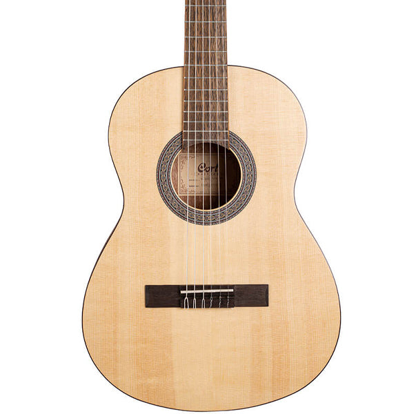 Cort AC200 3/4 Classic Body Solid Spruce Top Classical Guitar with Bag