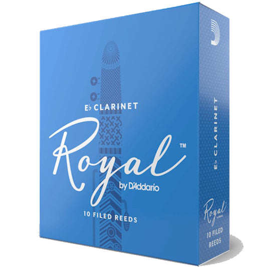 Royal by D'addario Eb Clarinet Reed Loose Pack - 1.0 / 1.5 / 2.0 / 2.5 / 3.0 / 3.5 / 4.0 / 5.0 - Each (Daddario Reeds)