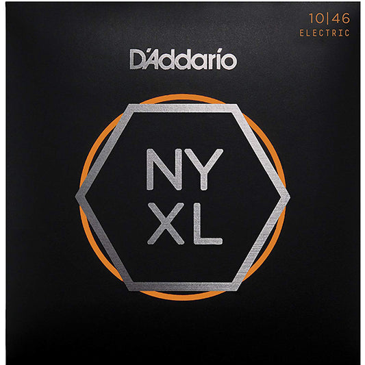 D'addario NYXL1046 Nickel Plated Electric Guitar String Regular Light NYXL Daddario D addario High Carbon Steel 10-46