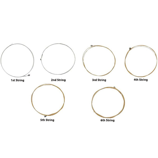 Dadi AG240 Loose String Acoustic Guitar Phosphor Bronze Wound - 1 Pieces (AG 240)