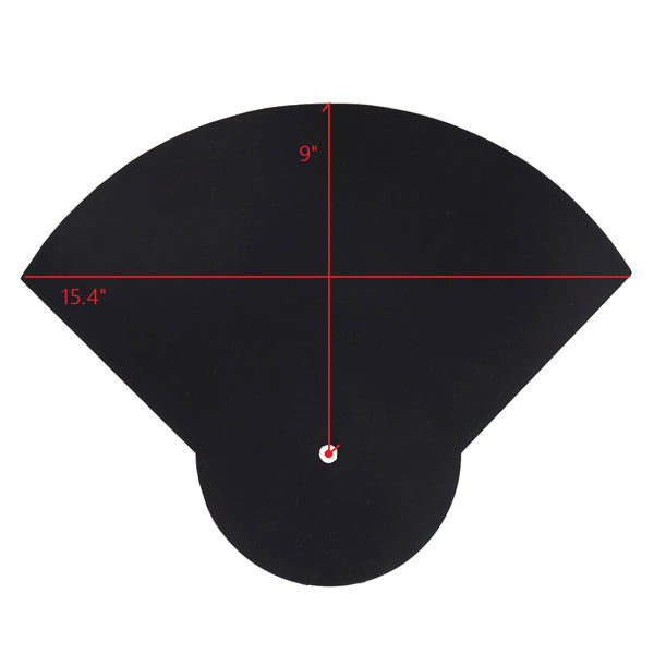 Dixon PYP-1 Cymbal Rubber Pad Silent Practice for Drum Set (PYP1 PYP 1)