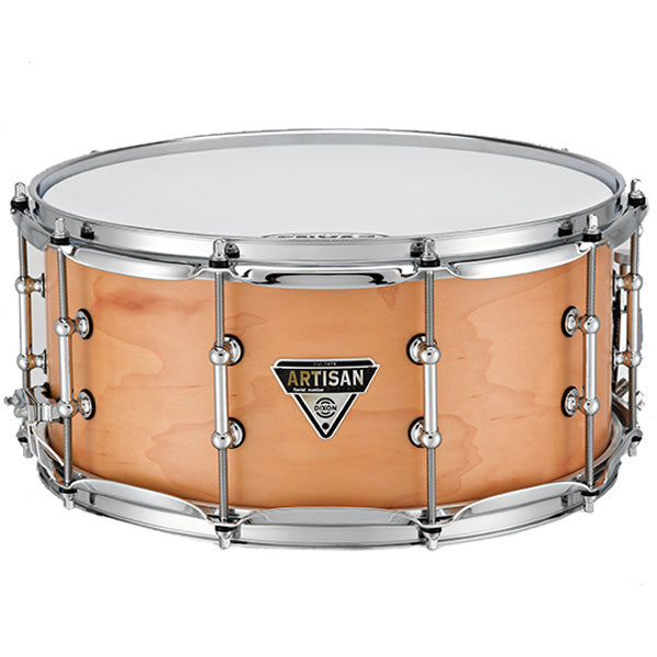 Dixon AR654NMSN 14 Inch X 6.5 Inch Artisan American Maple Snare Drum (AR654 NMSN)