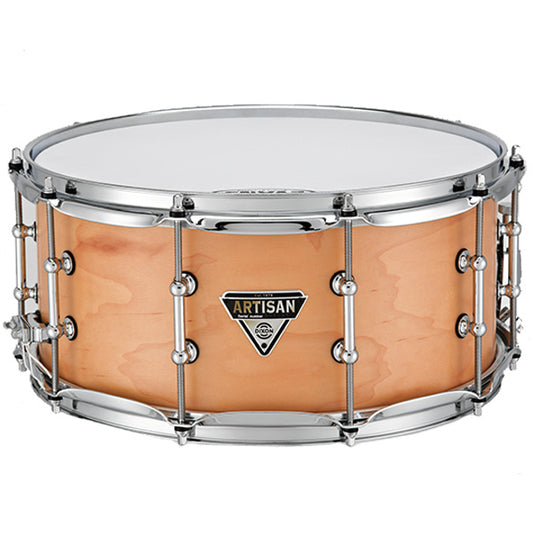 Dixon AR654NMSN 14 Inch X 6.5 Inch Artisan American Maple Snare Drum (AR654 NMSN)