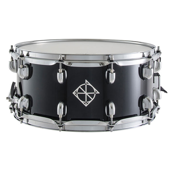 Dixon CST654PB Maple Shell Solid Snare Drum Black Finish (CST 654PB)