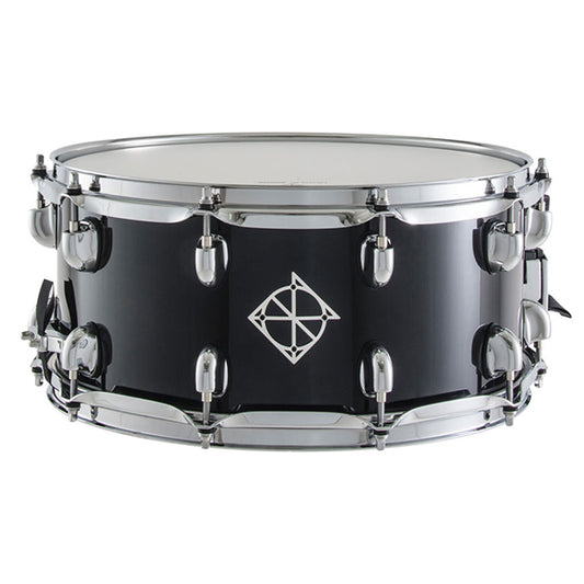 Dixon CSTM654PB Maple Shell Black Finish Solid Snare Drum (CST M654PB)