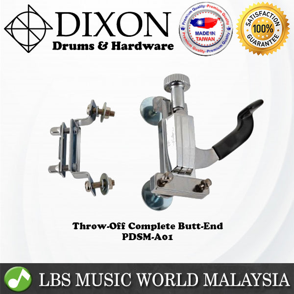 Dixon PDSM-A01 Snare Drum Throw On Off Complete Butt End Switch Strainer Throw-Off