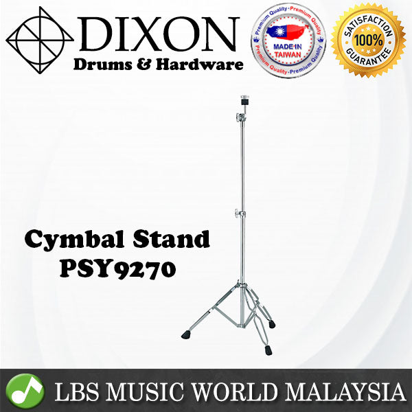 Dixon PSY9270 Cymbal Stand Straight Cymbal Straight Stand Light Double Braced (PSY 9270)