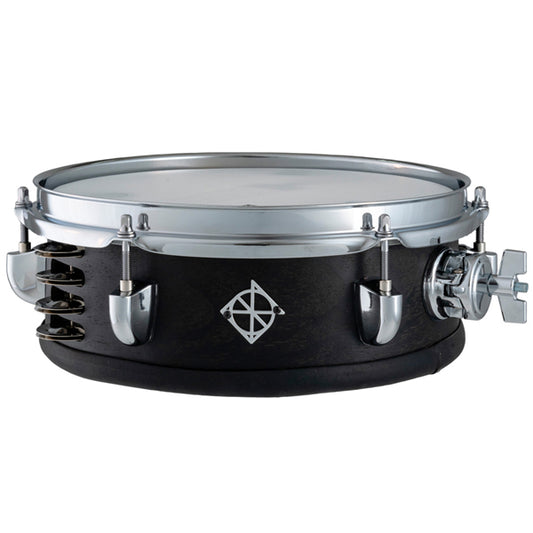 Dixon PDSL350SHRBKC 3.5" X 10" Snare with Jiggle Tambo Snare Mahogany Shell Black Coal
