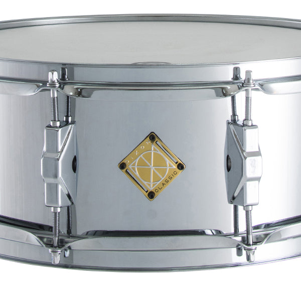Dixon PDSCL554ST 5.5" x 14" Chrome Plate Snare Drum Classic Steel