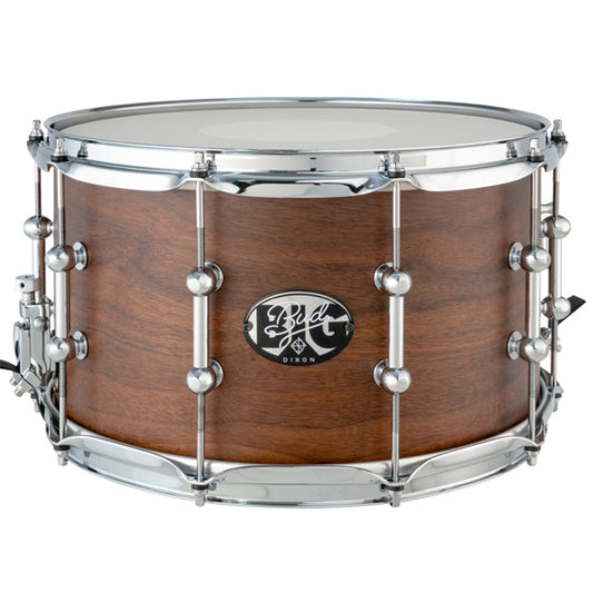 Dixon PDSAN814GBU 14 X 8 Inch Artisan Gregg Bissonette Big Bud Signature Snare Drum - Walnut