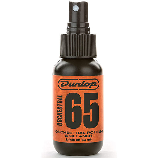 Jim Dunlop 6592 Formula 65 Orchestral Polish and Cleaner for Violin, Viola, Cello Finish - 2oz