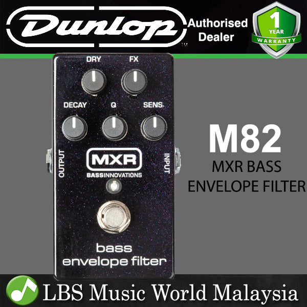 Jim Dunlop MXR M82 Bass Envelope Filter Guitar Effect Pedal (M 82