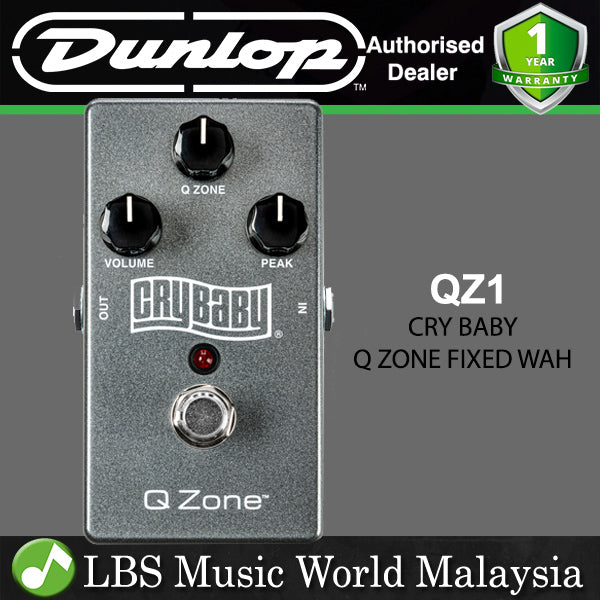Jim Dunlop QZ1 Cry Baby Q Zone Fixed Wah Guitar Effect Pedal (QZ 1