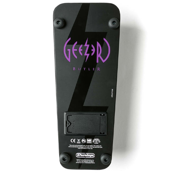 Jim Dunlop GZR95 Geezer Butler Cry Baby Wah Guitar Effects Pedal (GZR 95)