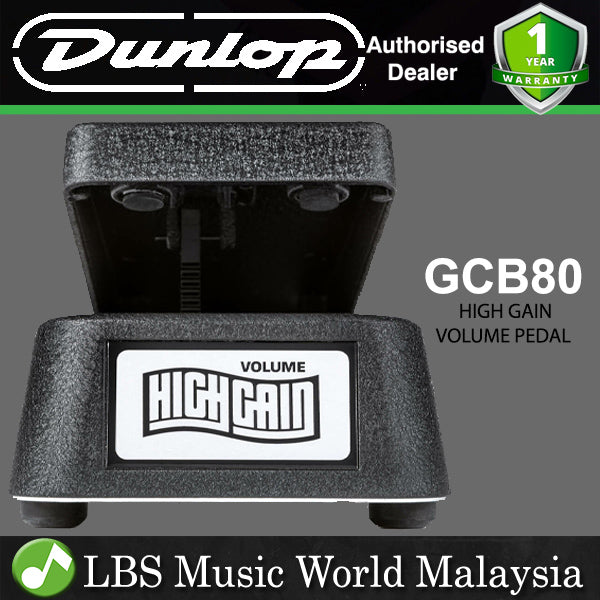 dunlop gcb80 high gain volume pedal Jim Dunlop GCB80 High Gain Volume Guitar Effect Pedal (GCB 80)