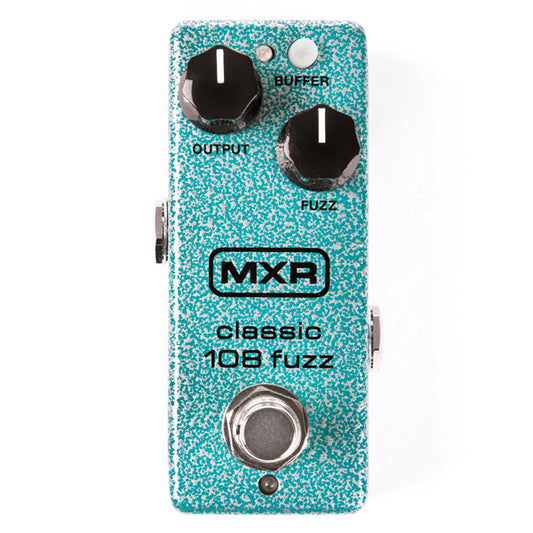 Jim Dunlop MXR M296 Classic 108 Fuzz Mini Guitar Effect Pedal (M 296)