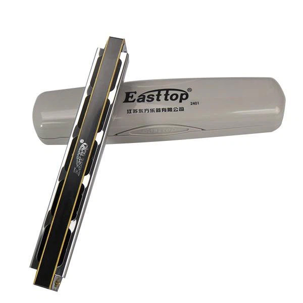 Easttop T2401 24 Hole Tremolo Harmonica For Beginner - C Key