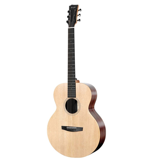 Enya EA-X1 Pro 41 Inch Solid Spruce Top Acoustic Guitar with Bag (EA X1)