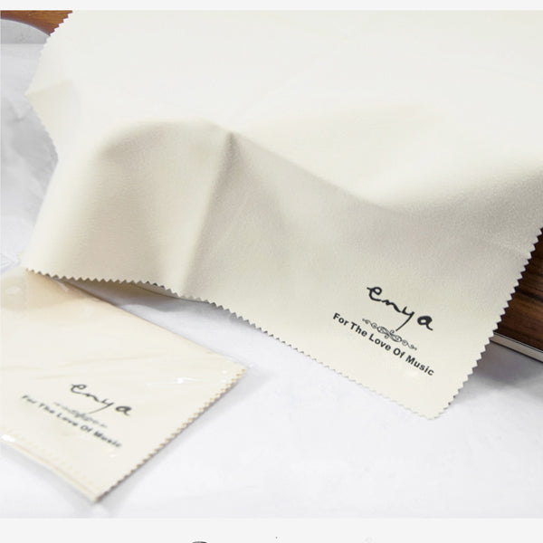 Enya CQB-01 Polish and Cleaning Cloth for Guitar, Violin, Piano Wood Musical Instrument - 1 Piece