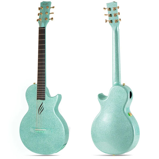 Enya Nova Go Blink SP1 Sparkle 35 Inch Carbon Fiber Acoustic Electric Guitar with Gig Bag