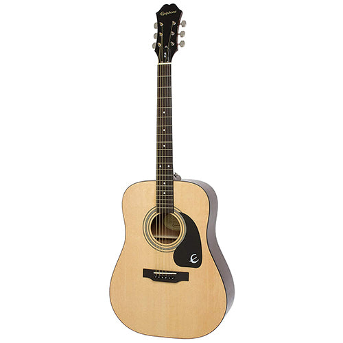 Epiphone DR-100 41 Inch Acoustic Guitar Dreadnought Natural (DR100)