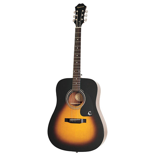 Epiphone DR-100 41 Inch Acoustic Guitar Dreadnought Vintage Sunburst (DR100)