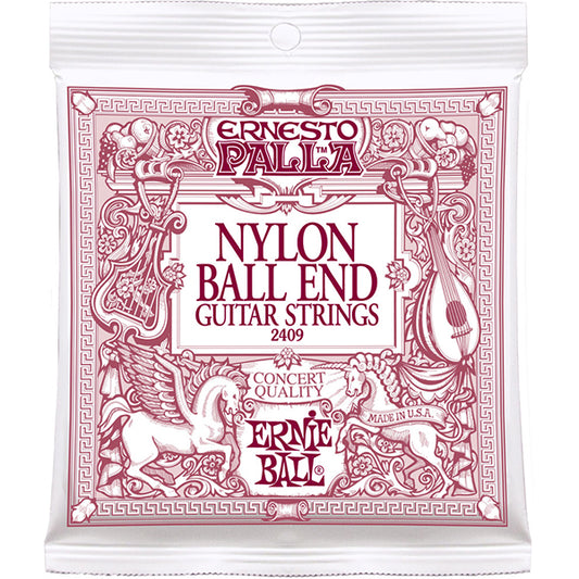 Ernie Ball 2409 Ernesto Palla Nylon Black and Gold Ball End Classical Guitar String Medium Tension