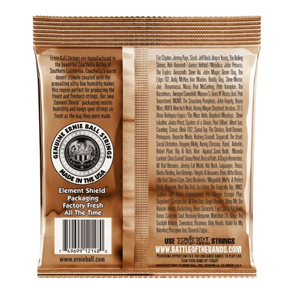 Ernie Ball 2148 Earthwood Light Phosphor Bronze Acoustic Guitar String (11-52)
