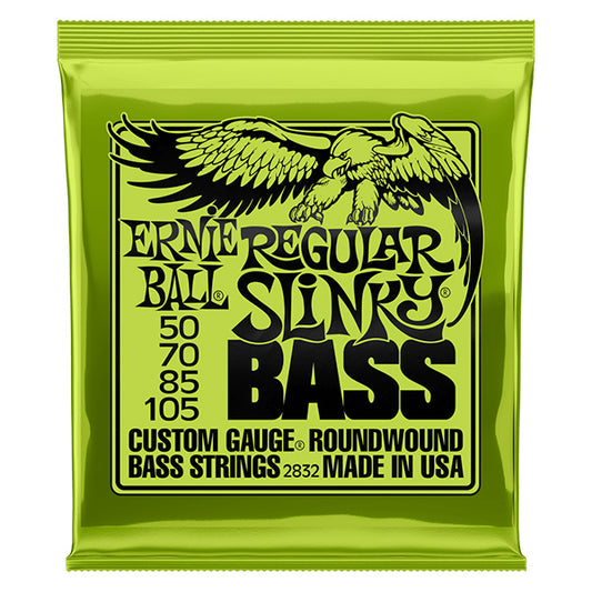 Ernie Ball 2832 Regular Slinky Nickel Wound Electric Bass Guitar String (50-105)