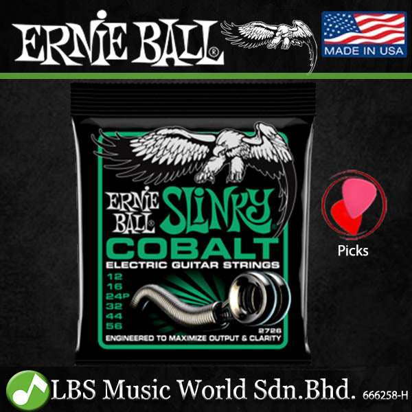 Ernie Ball 2723 Super Slinky Cobalt Electric Guitar String (9-42)