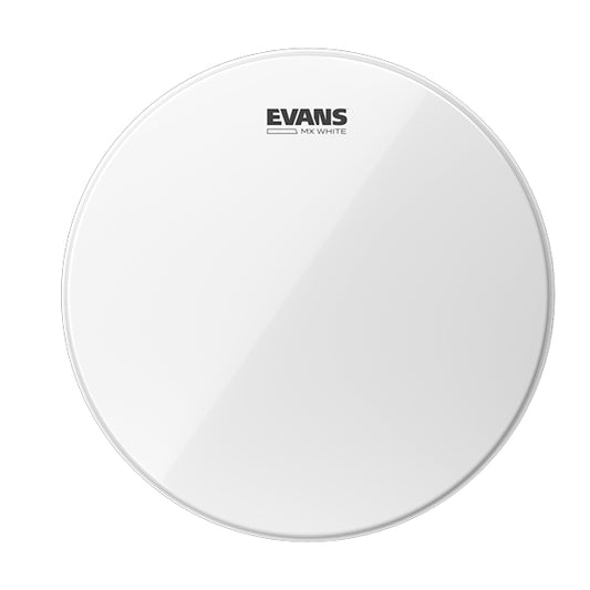 Evans MX Marching Tenor Drumhead - White