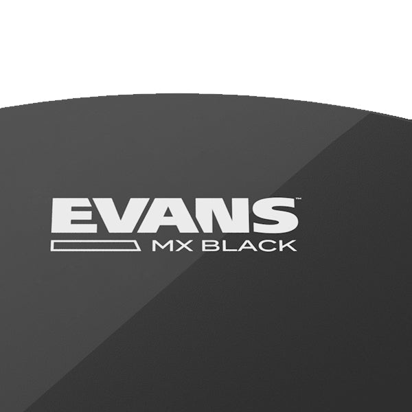 Evans MX Marching Tenor Drumhead - Black