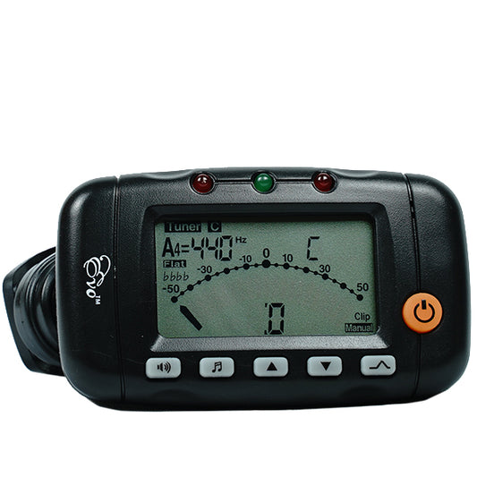 EVO EMT-320 3 in 1 Tuner Metronome Guitar Chromatic Guitar Violin Ukulele Bass Clip (EMT320)