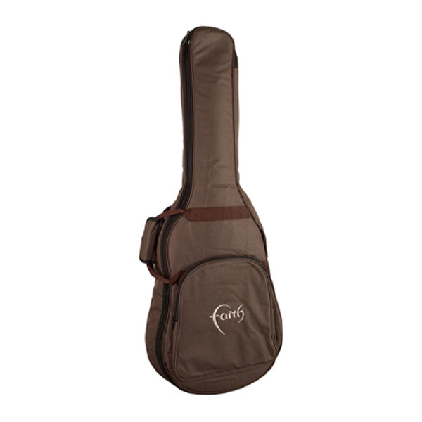 Faith FAVBK Solid Spruce Top Concert Cutaway Venus Apollo Series Acoustic Electric Guitar with Gigbag - Black