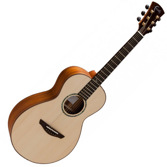 Faith FMTB Trembesi Mercury Parlour Full Solid Acoustic with Case