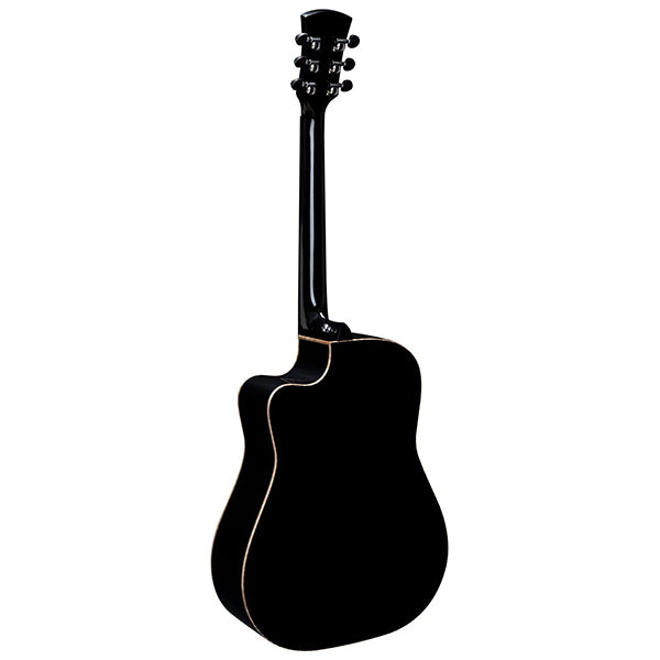 Faith FECS Eclipse Saturn Cutaway Electro Dreadnought Solid Mahogany Acoustic Electric Guitar Fishman INK3 Pickup with Case
