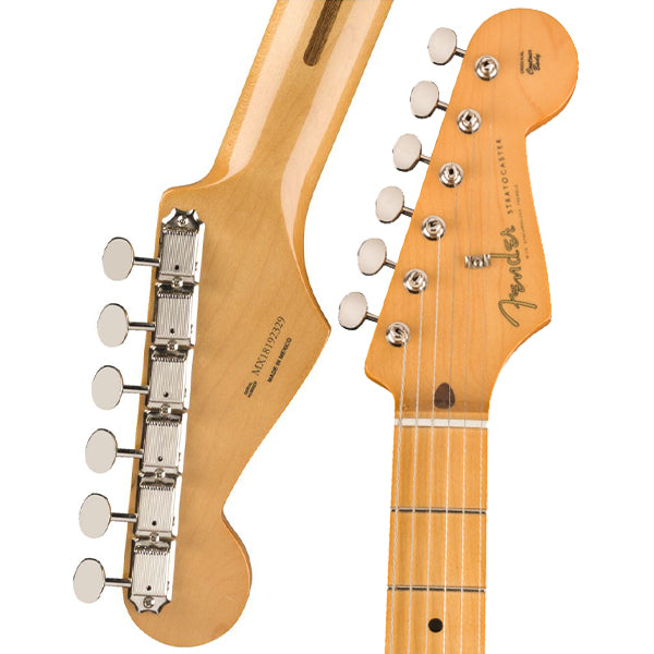 Fender Vintera 50s Stratocaster Electric Guitar Maple Fretboard with SSS Pickup and Deluxe Gig Bag - Sea Foam Green
