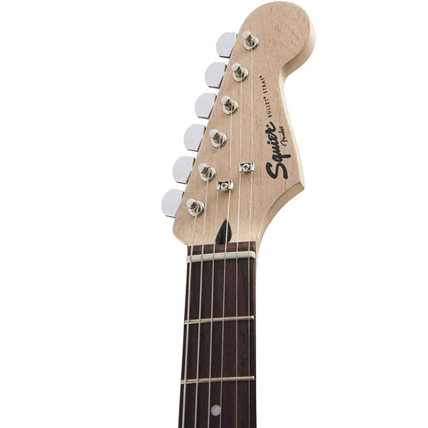 Squier By Fender Bullet HSS Stratocaster With Tremolo Electric Guitar Laurel Fretboard (Arctic White)