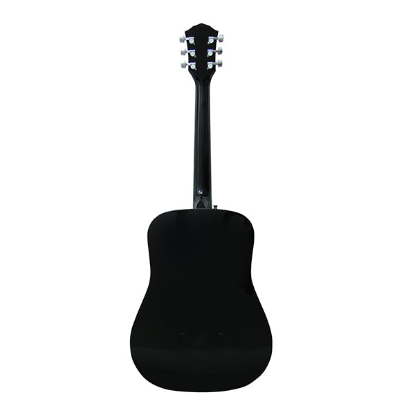 Fender FA-125 Dreadnought Spruce Top Acoustic Guitar With Fender Bag Black (FA125 FA 125)