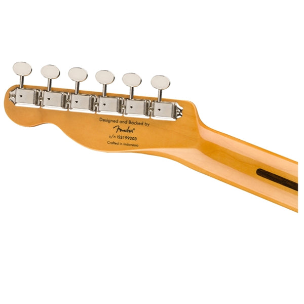 Squier By Fender Classic Vibe 50s Telecaster Solid Body Electric Guitar With Maple Fingerboard - White Blonde