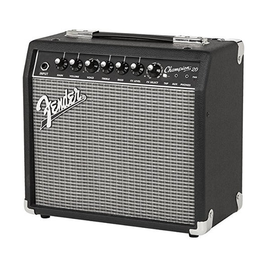 Fender Champion 20 20 Watt 1x8" Combo Speaker Amp with Effect Modeling Amplifier