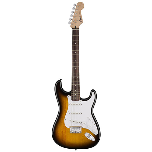 Fender Squier Bullet Standard Stratocaster SSS Hardtail Electric Guitar (Brown Sunburst)