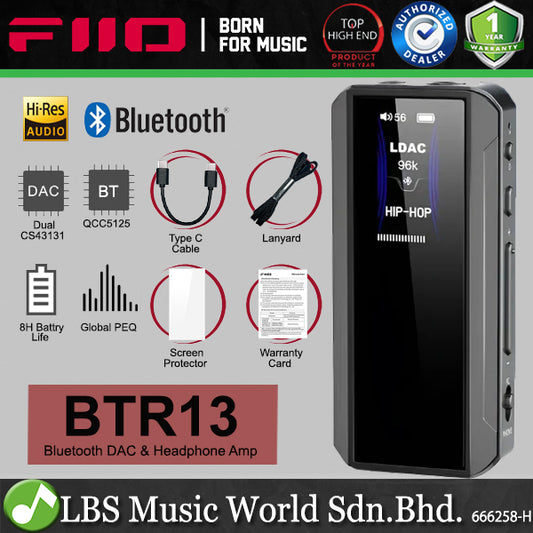 Fiio BTR13 220mW Bluetooth DAC and Headphone Amplifier for PC Phone