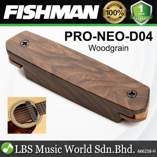 Fishman NEO-D Magnetic Soundhole Pickup Single Coil Acoustic Guitar (NEOD NEO D)