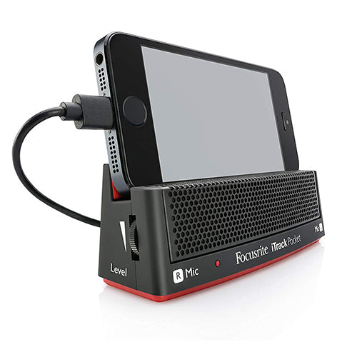 Focusrite iTrack Pocket Audio Interface With Lightning Connector