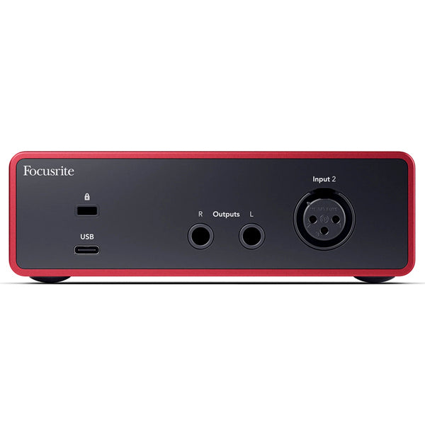 Focusrite Scarlett Solo 4th Gen USB Audio Interface 2 in 2 out Recording Software (Window Mac)