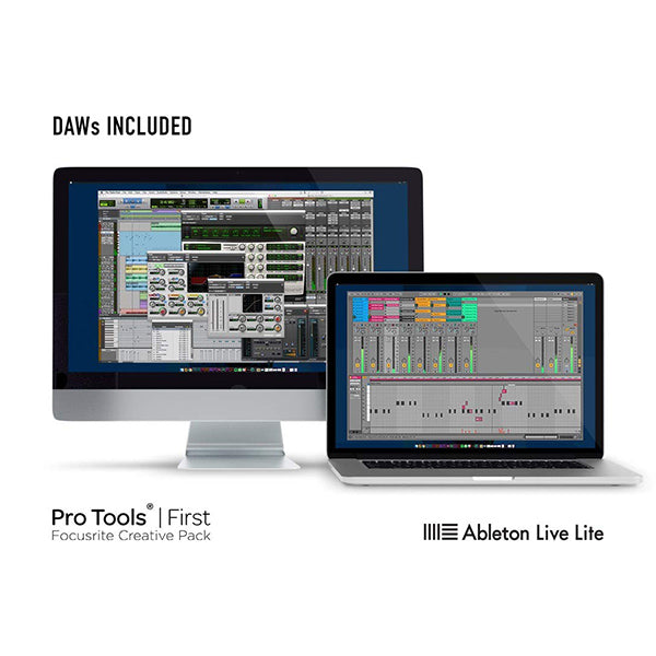 Focusrite Scarlett Solo 4th Gen USB Audio Interface 2 in 2 out Recording Software (Window Mac)