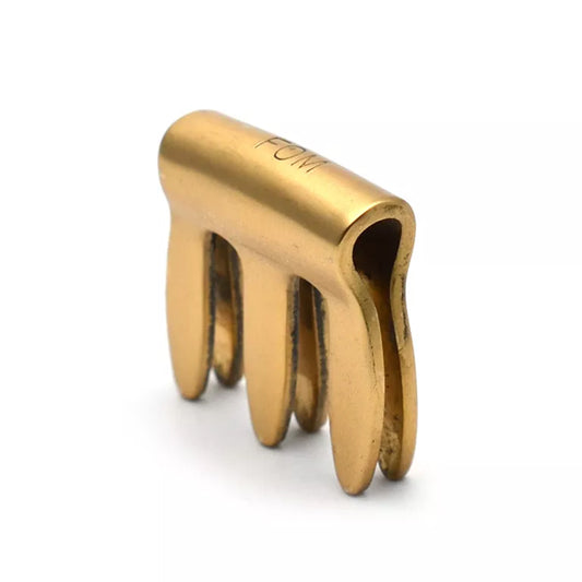 FOM ZD-234 Violin Metal Mute Full Copper High Quality Silent Practice Mute for Violins Size 4/4 (ZD234)